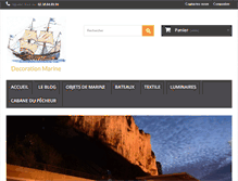 Tablet Screenshot of decoration-marine.com
